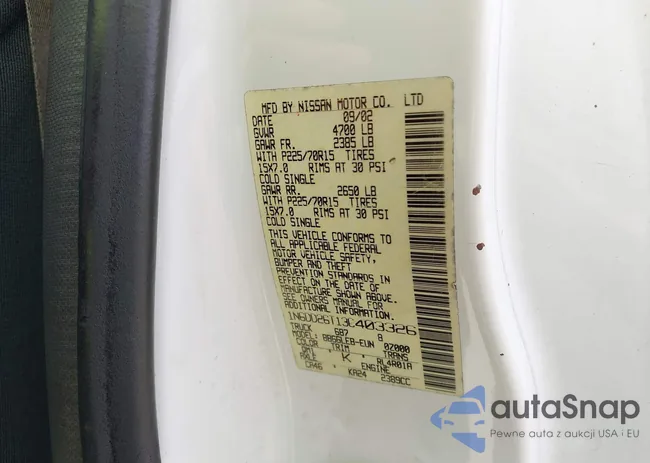 1N6DD26T13C403326: 44285146