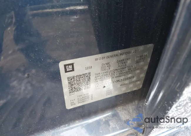 1GCUYDED3KZ216503: 44285185