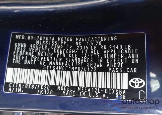 5YFS4MCE1MP070422: 44285268