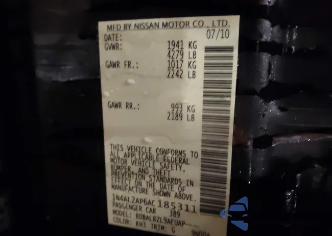 1N4AL2AP6AC185311: 44285321