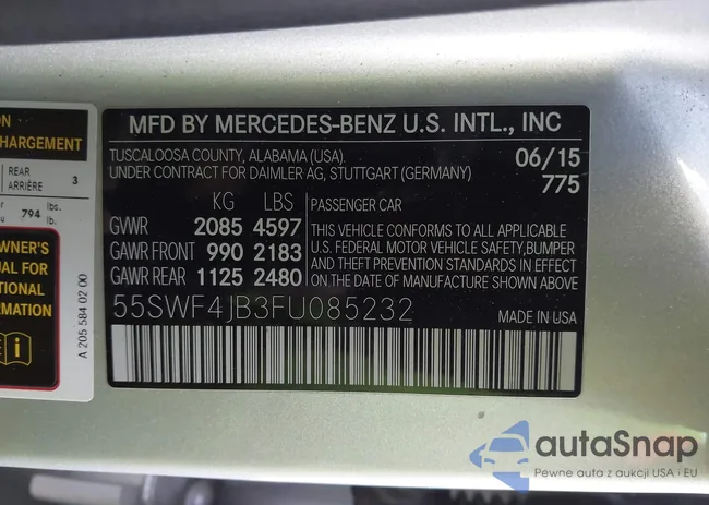 55SWF4JB3FU085232: 44285384