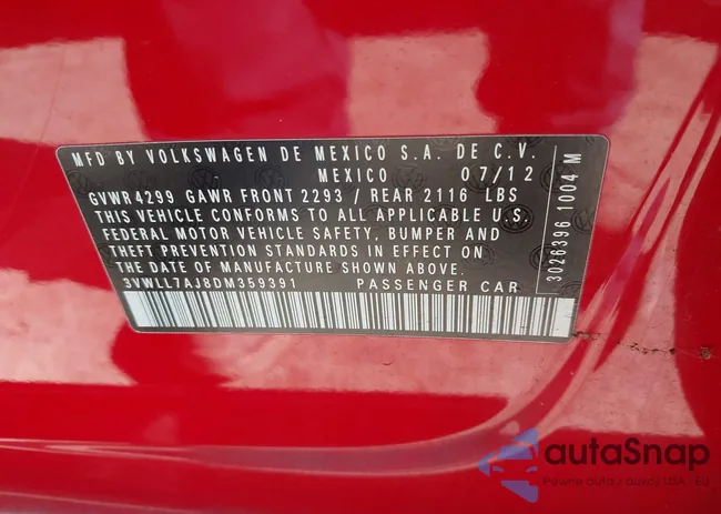 3VWLL7AJ8DM359391: 44285436