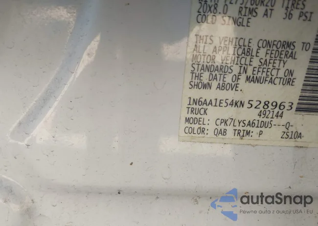 1N6AA1E54KN528963: 44285591