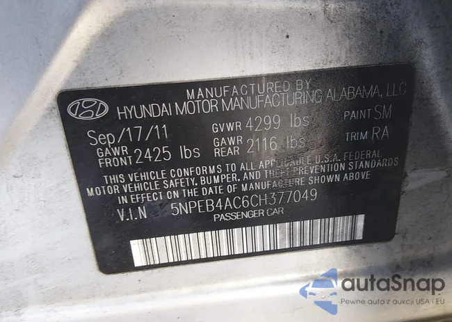 5NPEB4AC6CH377049: 44284769