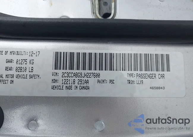 2C3CCABG9JH227600: 44284808