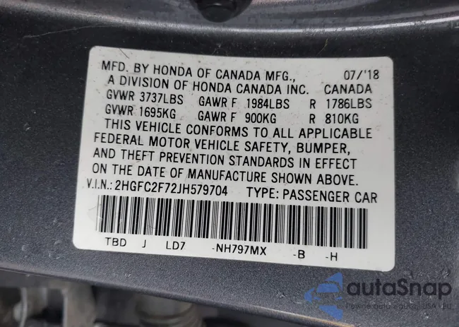 2HGFC2F72JH579704: 44284864