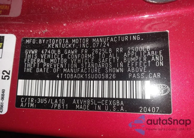 4T1DBADK1SU005826: 44285048