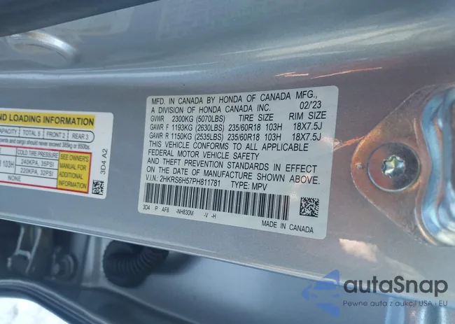 2HKRS6H57PH811781: 44285055