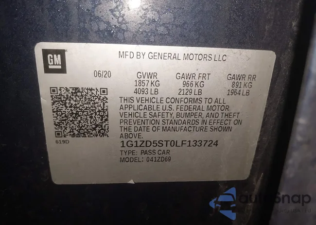 1G1ZD5ST0LF133724: 44286069