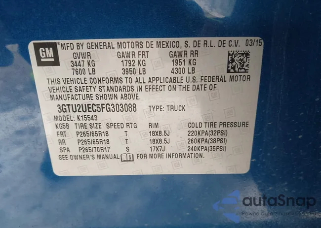 3GTU2UEC5FG303088: 44286071