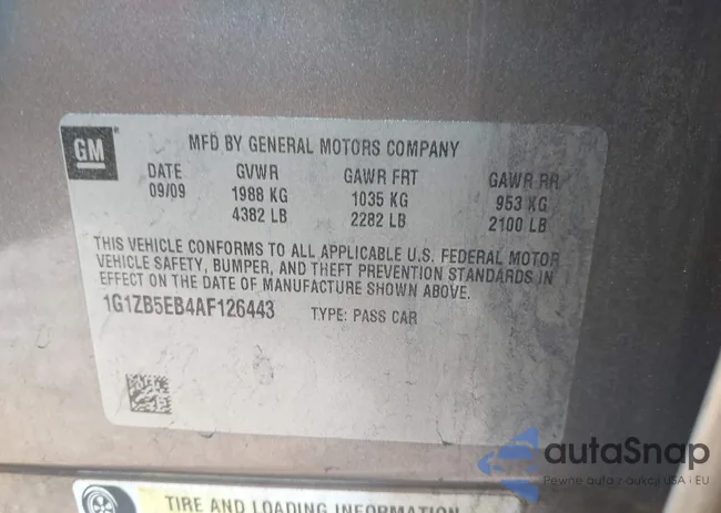 1G1ZB5EB4AF126443: 44286095