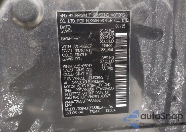 KNMAT2MV8FP535302: 44286166