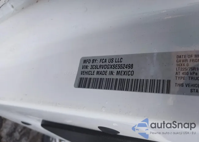 3C6LRVDGXSE552498: 44286193