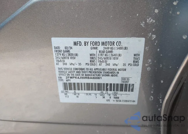 2FMPK4J90RBA80081: 44286328