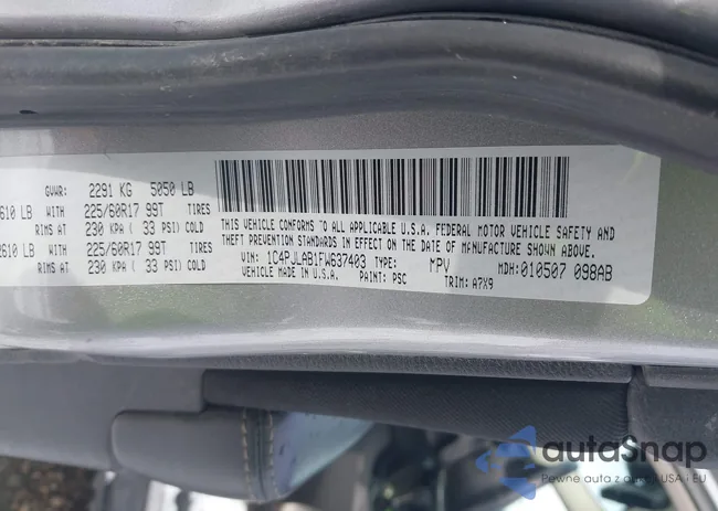 1C4PJLAB1FW637403: 44286421