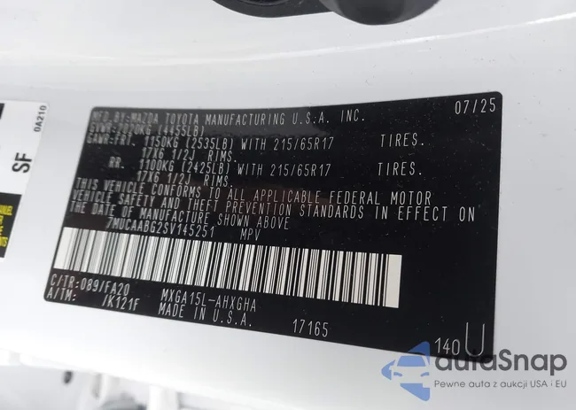 7MUCAABG2SV145251: 44286476