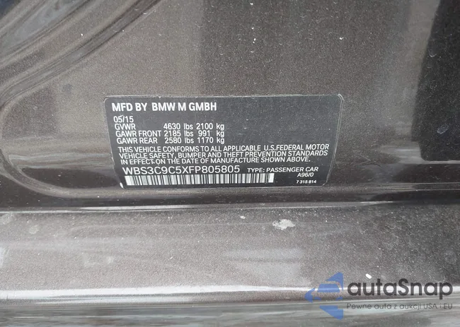 WBS3C9C5XFP805805: 44286645