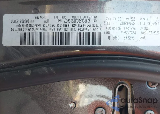 3C4PDCAB5JT519067: 44285686