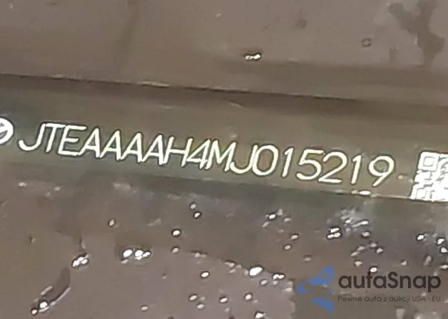 JTEAAAAH4MJ015219: 44285754