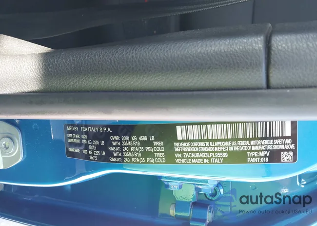 ZACNJBAB3LPL95589: 44285775