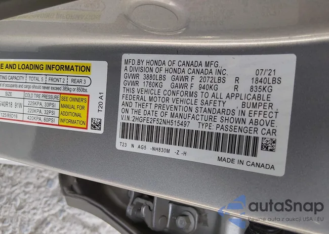 2HGFE2F52NH515497: 44285859