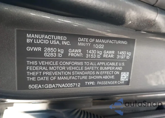 50EA1GBA7NA005712: 44285964