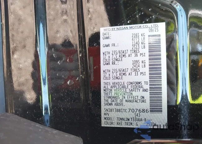 5N1BT3BB1TC707686: 44287151