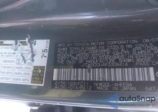 JTDKB20U483308414: 44287158