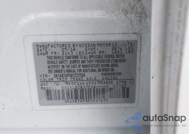 3N1AB7AP5KY237694: 44287173