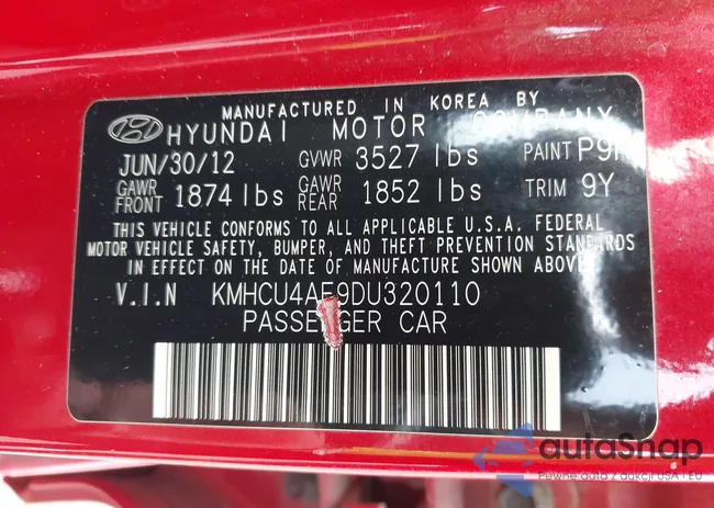 KMHCU4AE9DU320110: 44287264