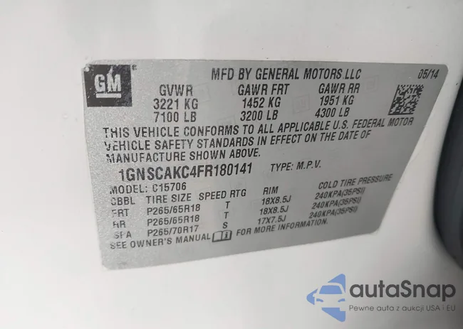 1GNSCAKC4FR180141: 44287554