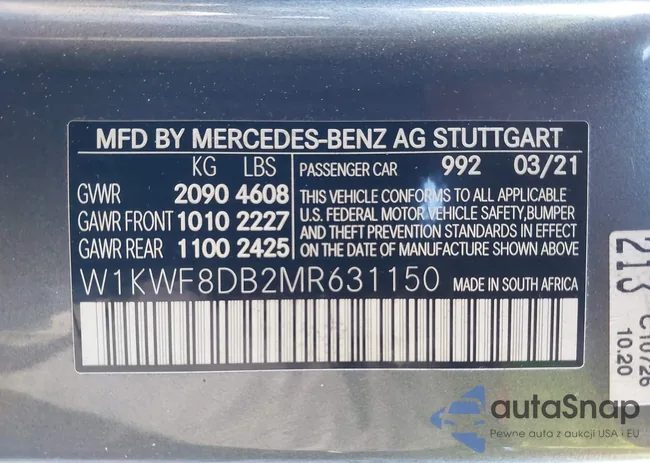 W1KWF8DB2MR631150: 44287571