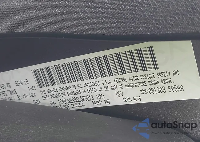 1C4BJWEG9GL323213: 44287573