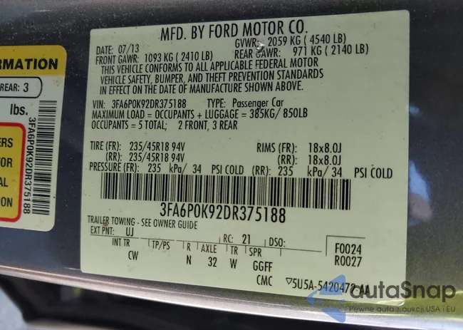 3FA6P0K92DR375188: 44286754