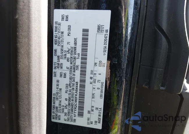 1FTYR2CM0FKA84448: 44286779