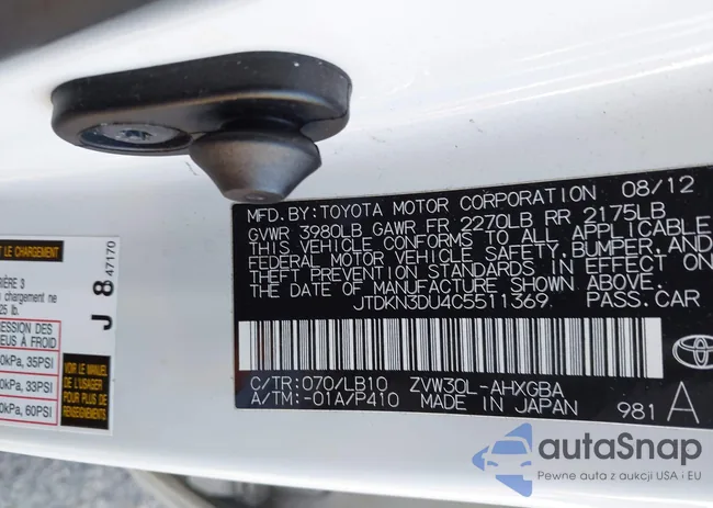 JTDKN3DU4C5511369: 44286944