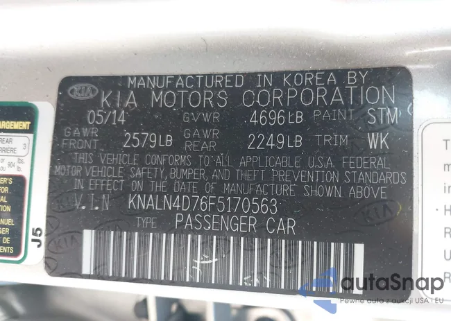 KNALN4D76F5170563: 44288322