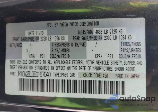 JM1CW2BL3E0167040: 44288406