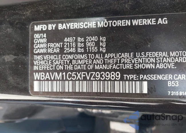 WBAVM1C5XFVZ93989: 44288558