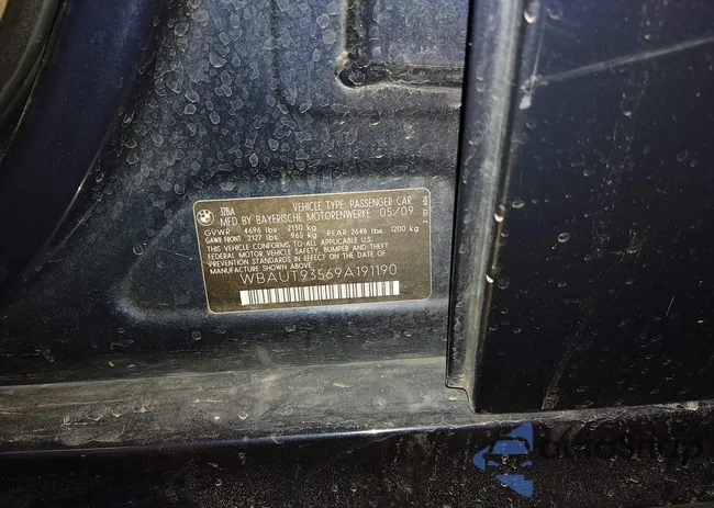 WBAUT93569A191190: 44288560