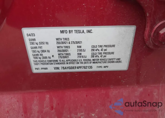 7SAYGDEF4PF762135: 44288657