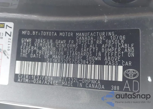 2T1KR32E57C638432: 44287746