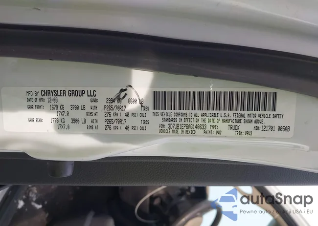 3D7JB1EP6AG140633: 44287826