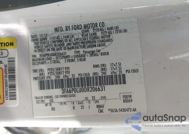 3FA6P0LU0DR206631: 44287985