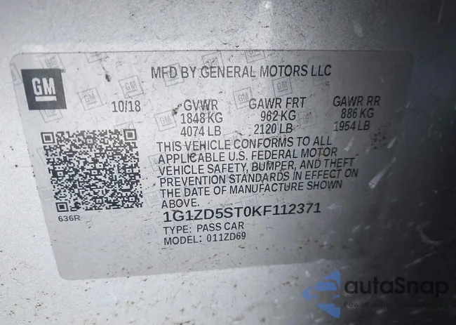 1G1ZD5ST0KF112371: 44288016