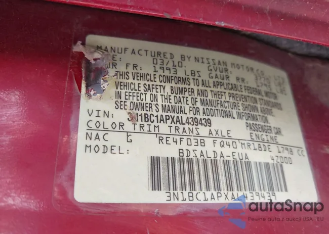 3N1BC1APXAL439439: 44288021