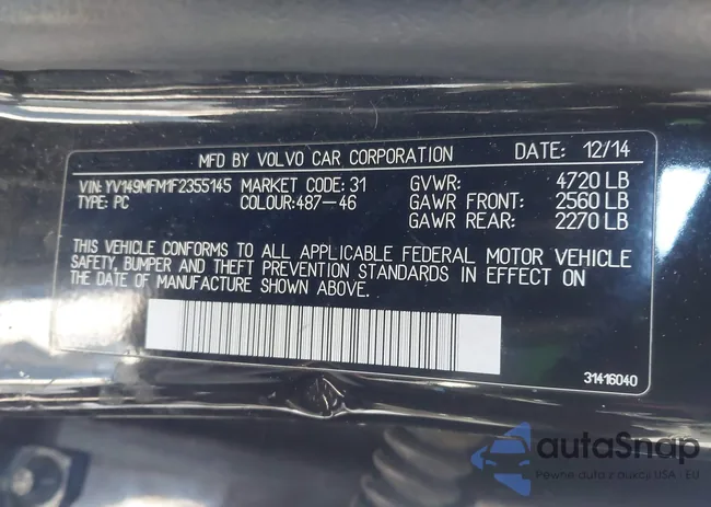 YV149MFM1F2355145: 44289259