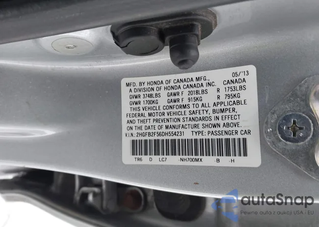 2HGFB2F56DH554231: 44289299