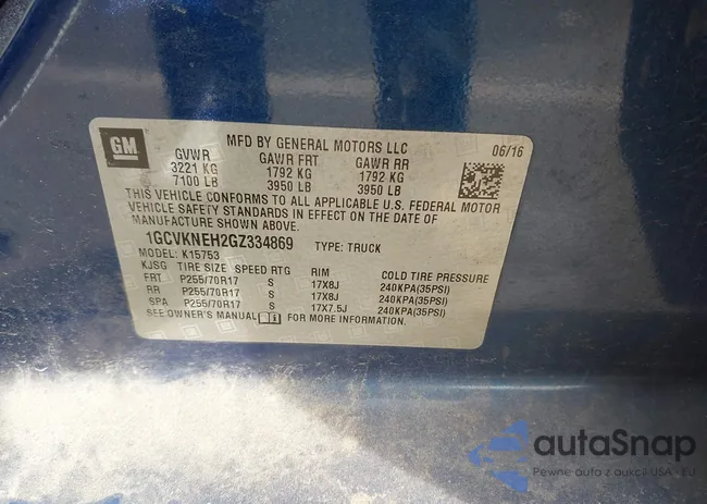 1GCVKNEH2GZ334869: 44289444