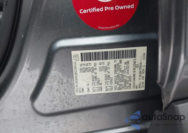 5N1AT3ABXMC691065: 44289562